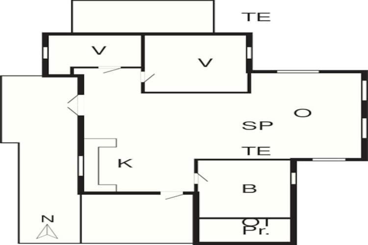 4 Person Holiday Home In R M Rømø Kirkeby エクステリア 写真